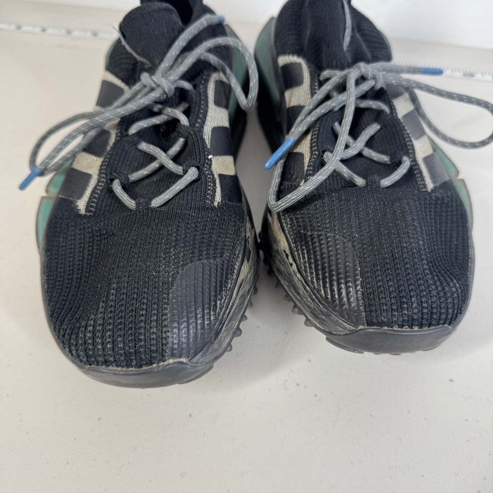 Adidas NMD S1 Black Knit Sneakers Size 8.5 Trail Grip Athletic Running Shoes - Picture 3 of 16